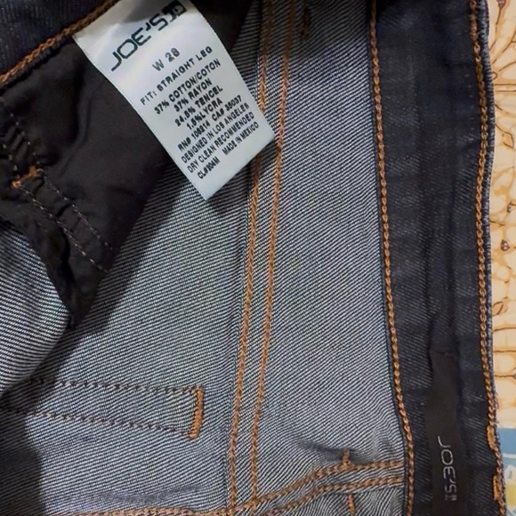 Joe’s Jeans Geraldine straight leg dark denim, sz28, used/babied! - Picture 4 of 10